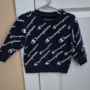 2T Champion Navy Logo Sweatshirt